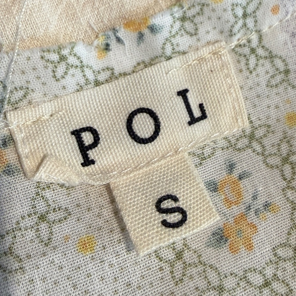 POL Cream Floral Tiered Cotton Maxi Dress - Picture 8 of 8